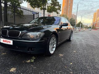 2006 BMW 7 серии 750i IV (E65/E66) Рестайлинг, чёрный, 690000 рублей, вид 1
