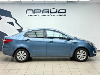 2013 Kia Rio 4-speed III, голубой, 870000 рублей, вид 5