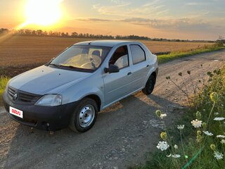 2008 Renault Logan I, серый, 210000 рублей, вид 2