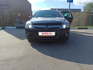 2008 Opel Astra H Рестайлинг, чёрный, 600000 рублей, вид 1