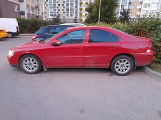 2006 Volvo S60 I Рестайлинг, красный, 485000 рублей, вид 4