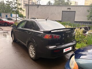 2012 Mitsubishi Lancer X Рестайлинг, чёрный, 900000 рублей, вид 3