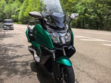 2012 BMW C 650 GT, зелёный, 430000 рублей, вид 1