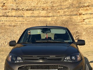 2014 Lada (ВАЗ) Kalina Sport II, коричневый, 590000 рублей, вид 4