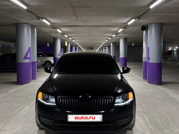 2014 Skoda Octavia III (A7), чёрный, 1470000 рублей