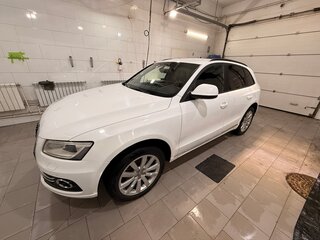 2013 Audi Q5 I (8R) Рестайлинг, белый, 1800000 рублей, вид 3