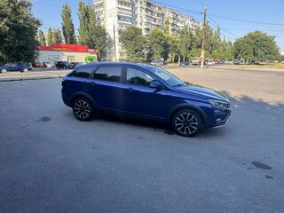 2025 Lada (ВАЗ) Vesta SW Cross I Рестайлинг (NG), синий, 1800000 рублей, вид 4