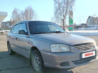 2008 Hyundai Accent ТагАЗ II, бежевый, 300000 рублей, вид 2