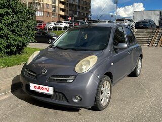 2007 Nissan Micra III (K12), серый, 360000 рублей, вид 1