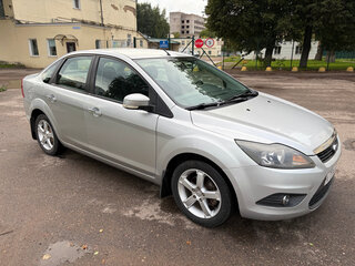 2008 Ford Focus II Рестайлинг, серебристый, 475000 рублей, вид 3