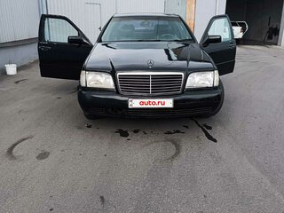 1993 Mercedes-Benz S-Класс 500 III (W140), чёрный, 280000 рублей, вид 1