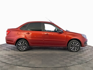 2022 Lada (ВАЗ) Granta I Рестайлинг, красный, 670000 рублей, вид 4