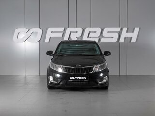 2012 Kia Rio 4-speed III, чёрный, 925000 рублей, вид 3