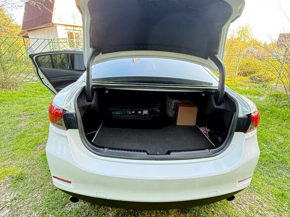 2015 Mazda 6 III (GJ) Рестайлинг, белый, 2200000 рублей - вид 15