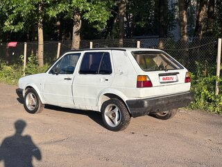 1986 Volkswagen Golf II, белый, 69000 рублей, вид 5
