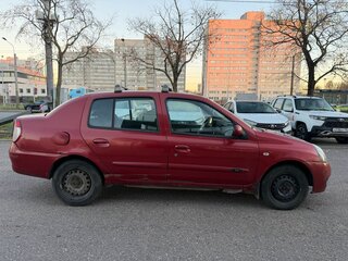 2006 Renault Symbol I Рестайлинг, красный, 222000 рублей, вид 4