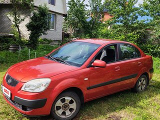 2006 Kia Rio II, красный, 350000 рублей, вид 5