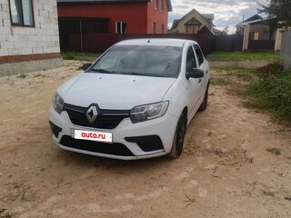 2020 Renault Logan II Рестайлинг, белый, 470000 рублей, вид 1
