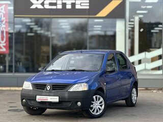 2008 Renault Logan I, синий, 239000 рублей, вид 1