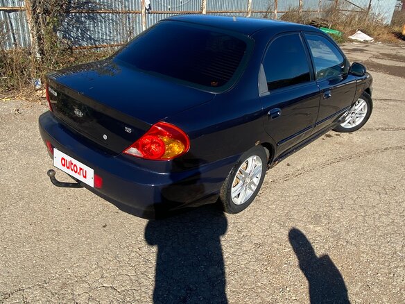 2008 Kia Spectra I Рестайлинг 2, синий, 173000 рублей - вид 1
