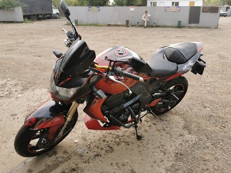 2012 Kawasaki Z 750, чёрный, 530000 рублей, вид 5