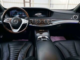 2018 Mercedes-Benz S-Класс 350 d Long VI (W222, C217) Рестайлинг, чёрный, 3831600 рублей, вид 5