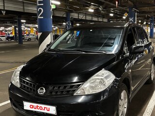 2008 Nissan Tiida I, чёрный, 480000 рублей, вид 1