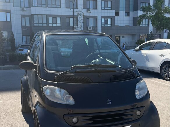 2001 Smart Fortwo City-Coupe I, чёрный, 330000 рублей