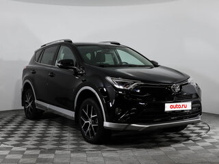 2017 Toyota RAV4 IV (XA40) Рестайлинг, чёрный, 2620000 рублей, вид 3