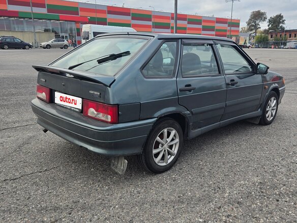 2011 Lada (ВАЗ) 2114, зелёный - вид 3