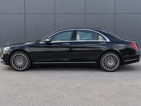 2017 Mercedes-Benz S-Класс 400 d Long VI (W222, C217) Рестайлинг, чёрный, 4999999 рублей, вид 4