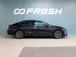 2019 Hyundai Sonata VIII (DN8), синий, 2160000 рублей, вид 5