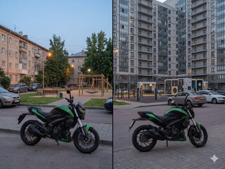 2021 Bajaj Dominar 400, зелёный, 350000 рублей, вид 5