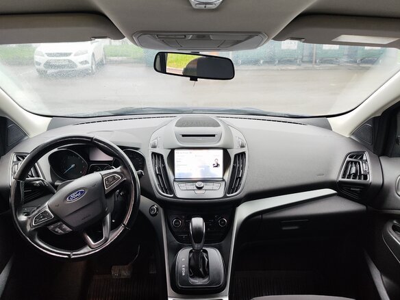 2017 Ford Kuga II Рестайлинг, синий, 1380000 рублей - вид 12