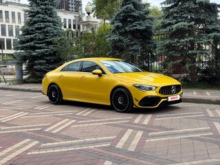 2020 Mercedes-Benz CLA 200 II (C118, X118), жёлтый, 2700000 рублей, вид 2