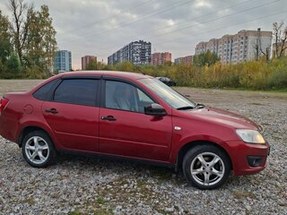 2017 Lada (ВАЗ) Granta I, красный, 360000 рублей, вид 5