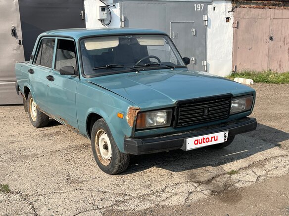 2005 Lada (ВАЗ) 2107, синий, 60000 рублей - вид 15