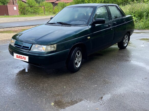 2002 Lada (ВАЗ) 2110, зелёный