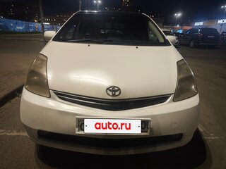 2005 Toyota Prius II (XW20), белый, 750000 рублей, вид 3
