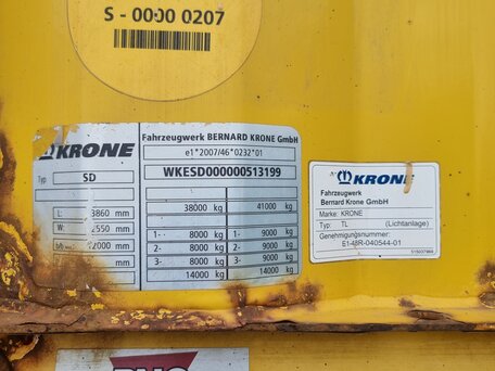 2011 Krone SD, чёрный, 750000 рублей, вид 2
