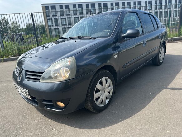 2006 Renault Symbol I Рестайлинг 2, серый - вид 1
