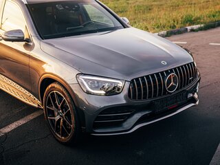 2020 Mercedes-Benz GLC AMG 43 AMG I (X253) Рестайлинг, серый, 6300000 рублей, вид 3