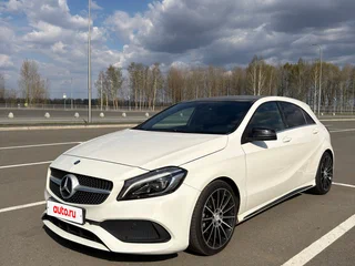 2016 Mercedes-Benz A-Класс 180 III (W176) Рестайлинг, белый, 1600000 рублей, вид 1