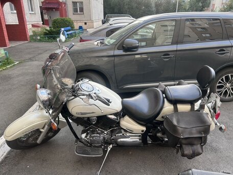 1998 Yamaha XVS1100, белый, 520000 рублей, вид 2