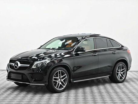 2016 Mercedes-Benz GLE Coupe 350 d I (C292), чёрный, 3665000 рублей, вид 3