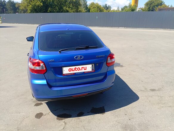 2018 Lada (ВАЗ) Granta I, синий, 550000 рублей - вид 2