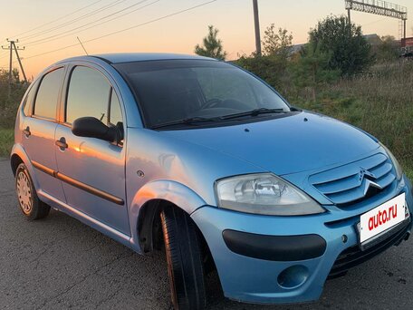 2008 Citroen C3 I Рестайлинг, голубой, 129000 рублей, вид 3