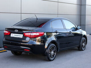 2012 Kia Rio III, чёрный, 579000 рублей, вид 5