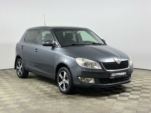2010 Skoda Fabia II Рестайлинг, серый