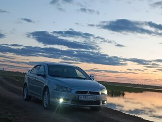 2008 Mitsubishi Lancer X, серебристый, 590000 рублей, вид 2